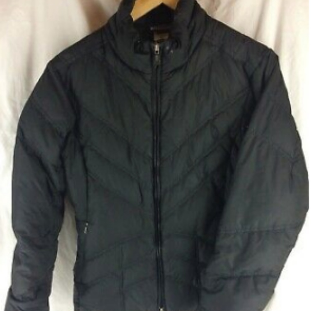 SOLD on EBay PATAGONIA black down jacket - Picture 1 of 7